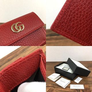 Gucci - 未使用品 GUCCI コンパクトウォレット 523277 201の通販 by