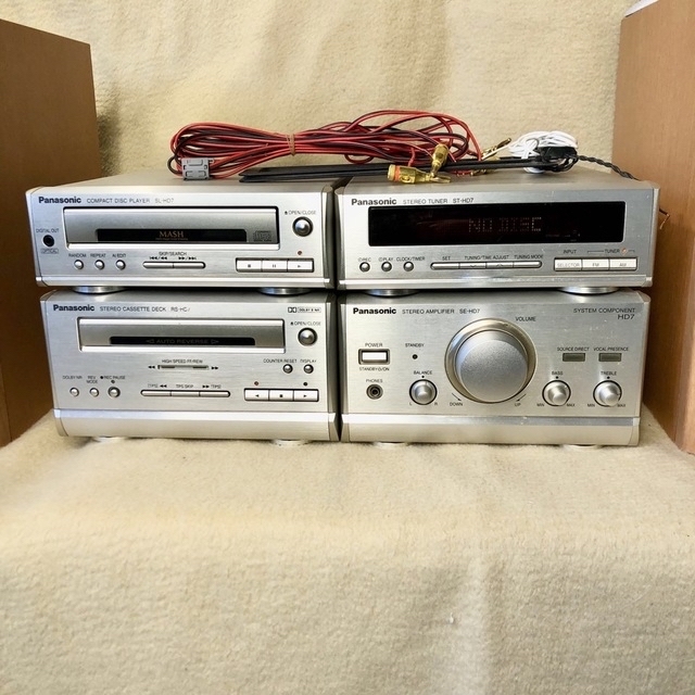 1858. Panasonic HD7コンポ/Pioneer S-RS7-L 【超目玉】 4800円引き