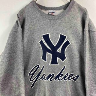 ジャージーズ(JERZEES)の美品 00’s Yankees ヤンキース トレーナー JERZEES L(スウェット)