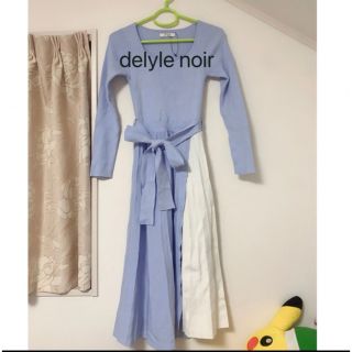 デイライルノアール(Delyle NOIR)のdelyle noirニットワンピース(ロングワンピース/マキシワンピース)