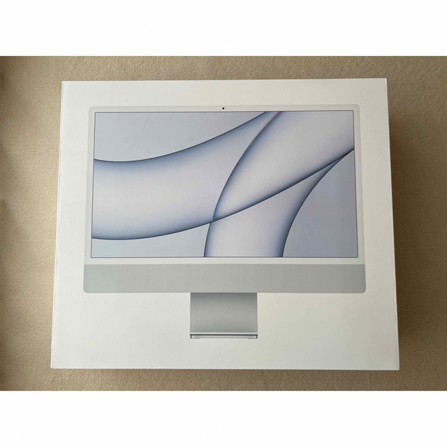 Mac (Apple)(マック)のiMac 24インチ　空箱 スマホ/家電/カメラのPC/タブレット(デスクトップ型PC)の商品写真