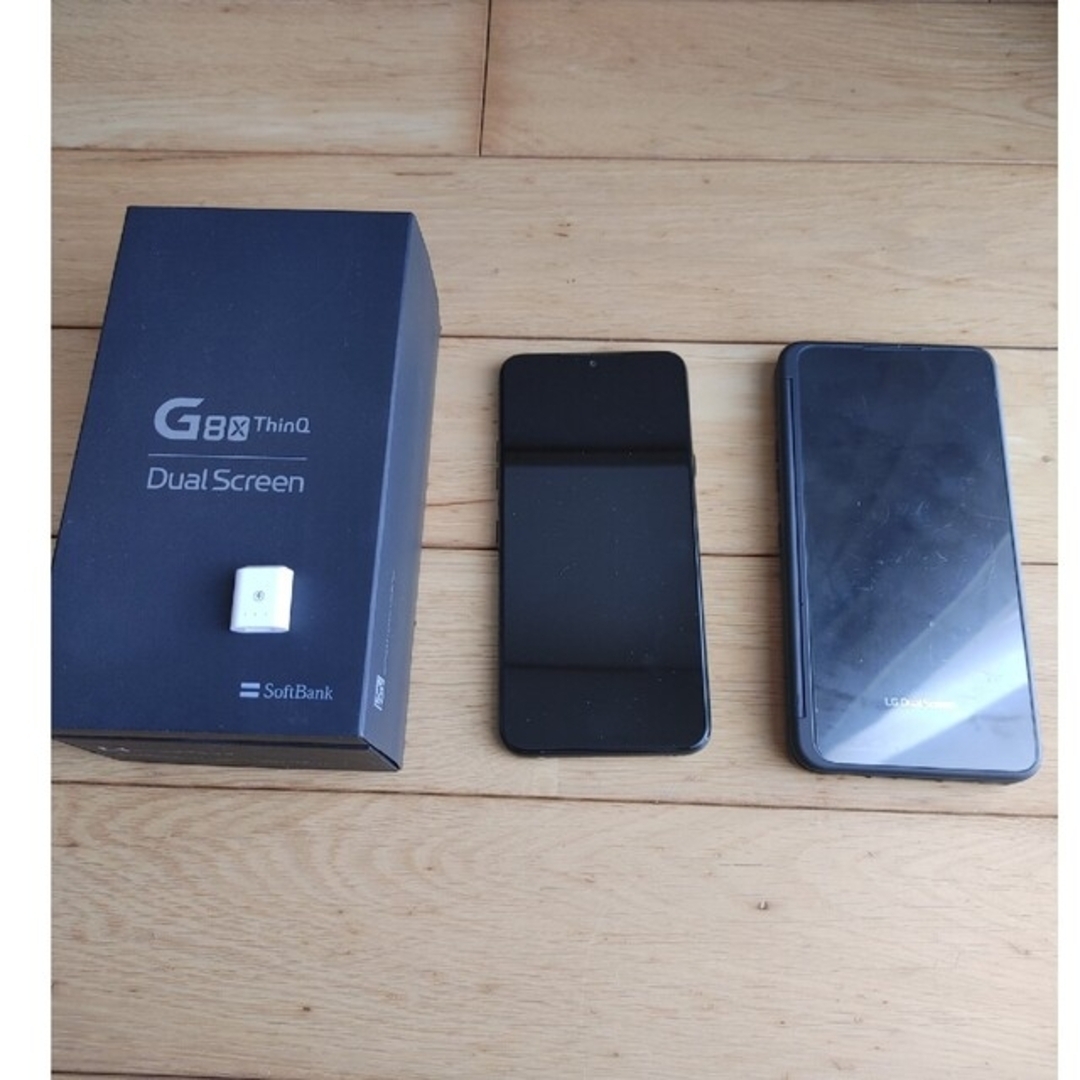 LG G8X ThinQ 901LG オーロラ ブラック-