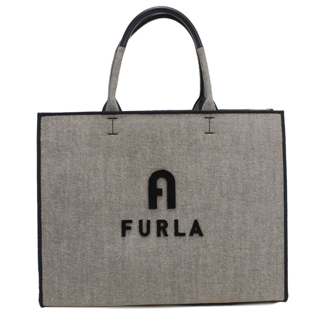 Furla フルラ FURLA OPPORTUNITY WB00255 トートバッグ GRIGIO+NERO グレー系 レディースオープンタイプ内側