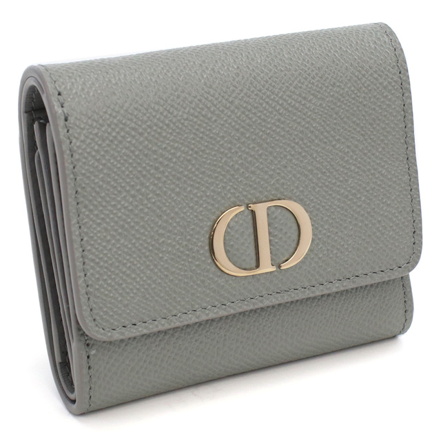 Dior - Dior ディオール S2057 三つ折り財布 グレー系 レディースの ...