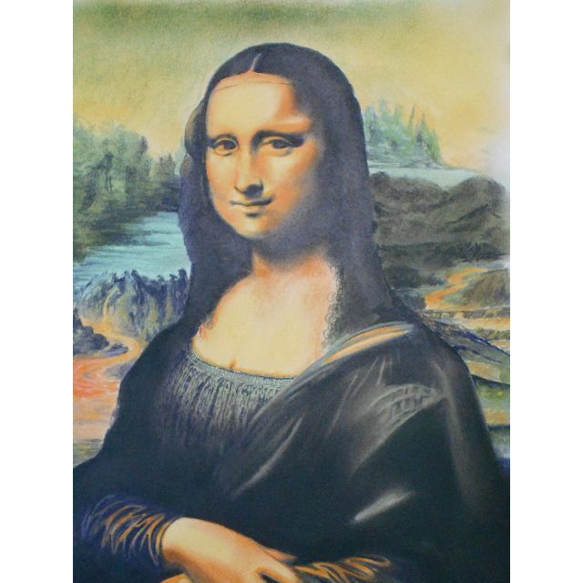 原画　La Gioconda　falsificazione　モナ・リサ　贋作美術品/アンティーク