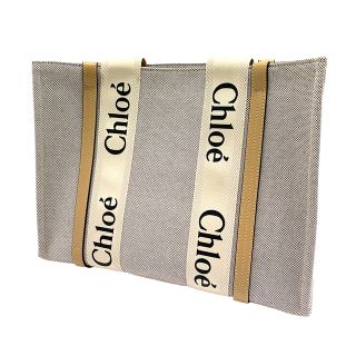 クロエ(Chloe)のChloe ウッディ WOODY ミディアム  CHC21US383E66275 トートバッグ(トートバッグ)