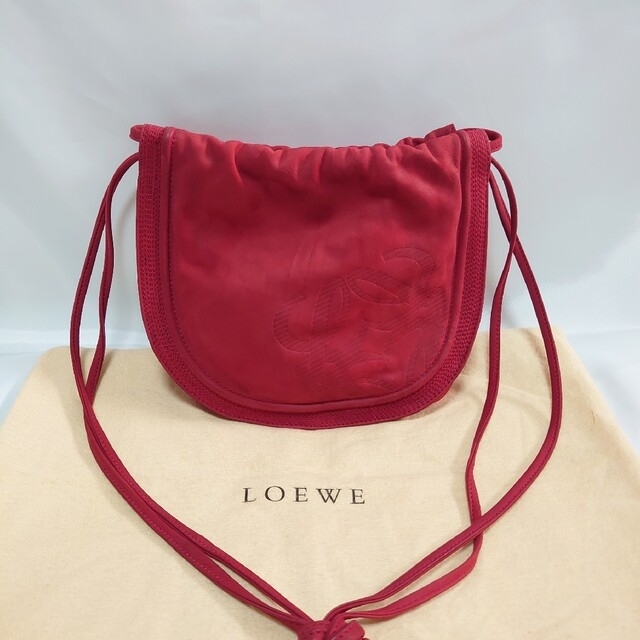 LOEWE ショルダーバッグ レザー ポシェットバッグ