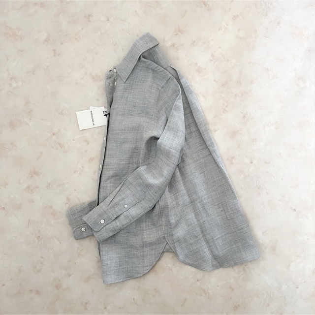新品 MADISONBLUE ウールリネン シャツ | www.jarussi.com.br