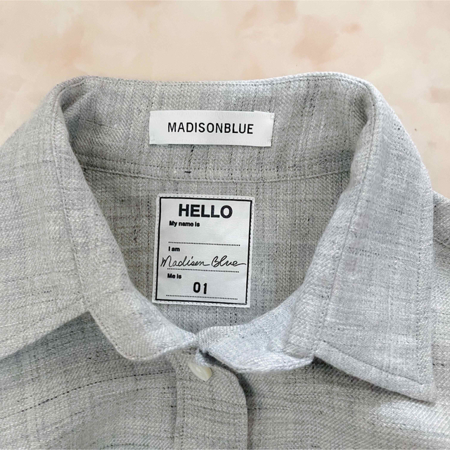 MADISONBLUE - 新品 MADISONBLUE ウールリネン シャツの通販 by