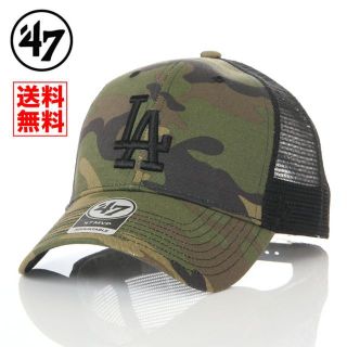 フォーティセブン(47 Brand)の【新品】47BRAND メッシュキャップ ドジャース 帽子迷彩メンズ レディース(キャップ)