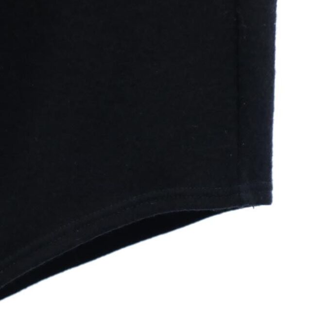 ヘルムートラング USA製 ウール100% ワンピース P 黒 HELMUT LANG 長袖 アシンメトリー レディース 【230322】