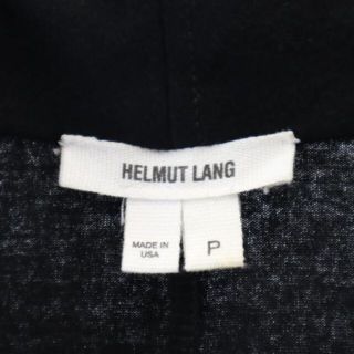 ヘルムートラング USA製 ウール100% ワンピース P 黒 HELMUT LANG 長袖 アシンメトリー レディース 【230322】