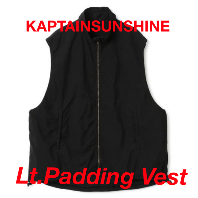 【希少】 KAPTAINSUNSHINE  Lt.Padding Vest