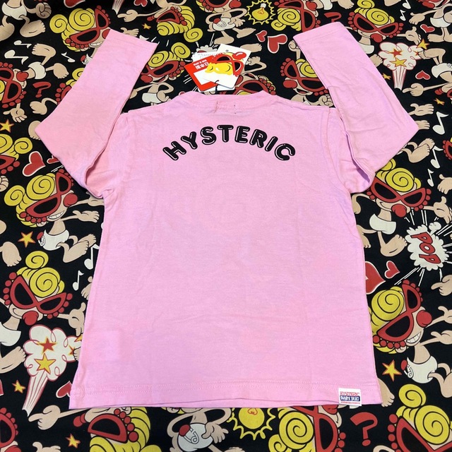 HYSTERIC MINI(ヒステリックミニ)の限定ロングTシャツ キッズ/ベビー/マタニティのキッズ服女の子用(90cm~)(Tシャツ/カットソー)の商品写真