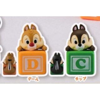 チップアンドデール(チップ&デール)の新品 ぺたんこフレンズ ディズニーフレンズ チップとデール Disney 人形(キャラクターグッズ)