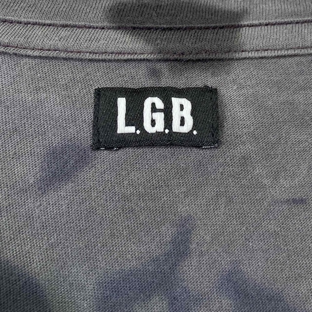 LGB(ルグランブルー)のL.G.B. 半袖カットソー ロンT(ブラックプリント・迷彩柄)2枚 メンズのトップス(Tシャツ/カットソー(半袖/袖なし))の商品写真