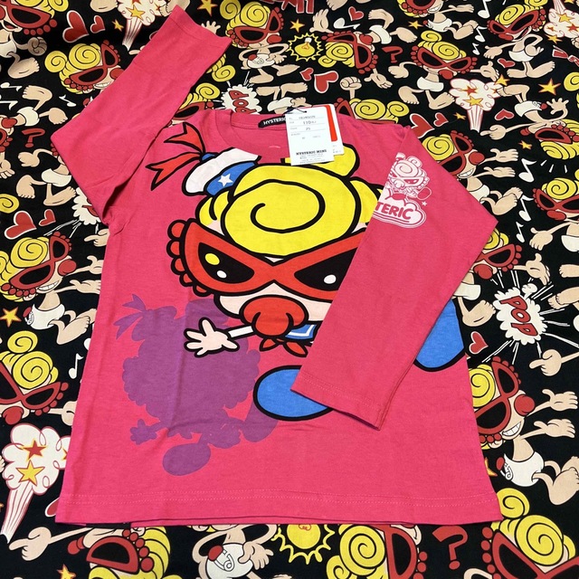 HYSTERIC MINI(ヒステリックミニ)のロングTシャツ キッズ/ベビー/マタニティのキッズ服女の子用(90cm~)(Tシャツ/カットソー)の商品写真