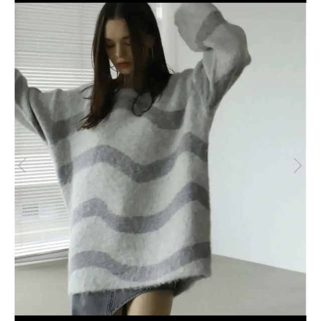 logo nuance knit / melt the lady 本格派ま！ 64.0%OFF www.gold-and