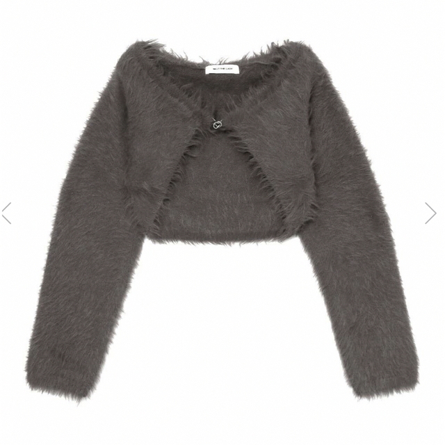 Bubbles(バブルス)のmeltthelady メルトザレディminimal knit cardigan レディースのトップス(カーディガン)の商品写真