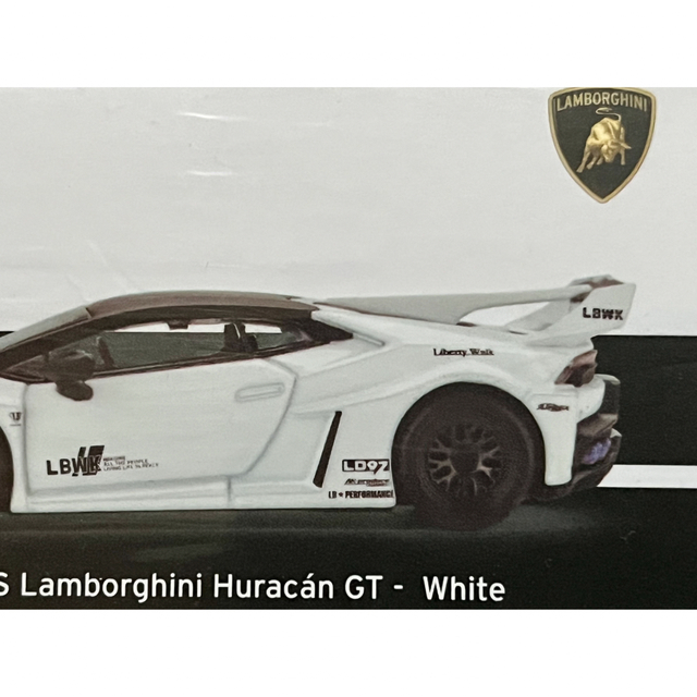 Lamborghini(ランボルギーニ)のminiGT ミニGT 126 LBWK ランボルギーニ ウラカンGT ホワイト エンタメ/ホビーのおもちゃ/ぬいぐるみ(ミニカー)の商品写真