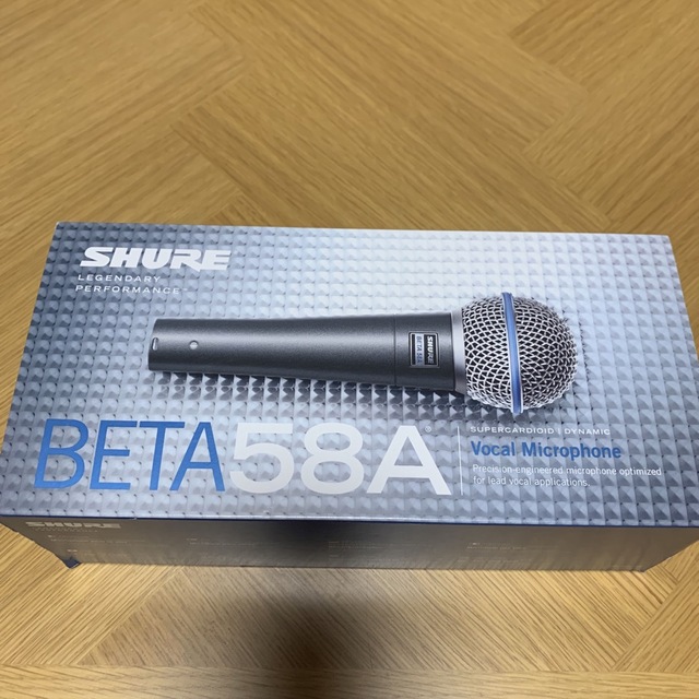 SHURE BETA58A-X 楽器のレコーディング/PA機器(マイク)の商品写真