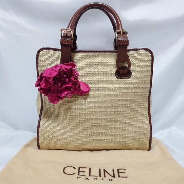 ファッション】 美品 CELINE ハンドバッグ ハンドバッグ