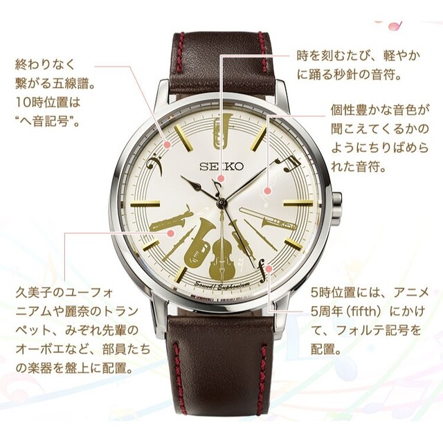 響け!ユーフォニアム×SEIKO 5周年記念 ウォッチ 腕時計 セイコー