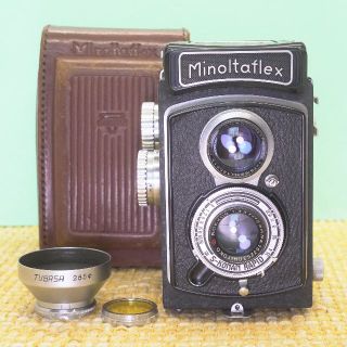 コニカミノルタ(KONICA MINOLTA)の動作確認済み◎Minoltaflex Ⅱ -B型ミノルタ 二眼レフ #43(フィルムカメラ)