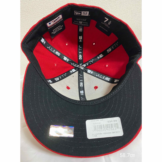 NEW ERA(ニューエラー)の新品・NEWERAニューエラキャップ大谷翔平トラウト58.7cm メンズの帽子(キャップ)の商品写真
