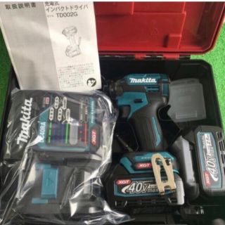 マキタ(Makita)の未使用品　マキタ 40Vmax 充電インパクトドライバー　ＴＤ002GRDX(工具)