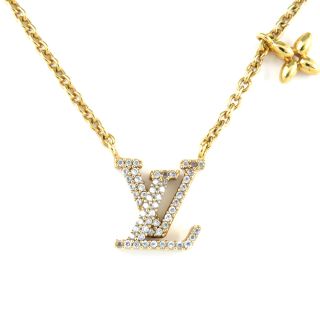 ルイヴィトン(LOUIS VUITTON)のルイヴィトン  ネックレス  コリエ LV アイコニック M00596(ネックレス)