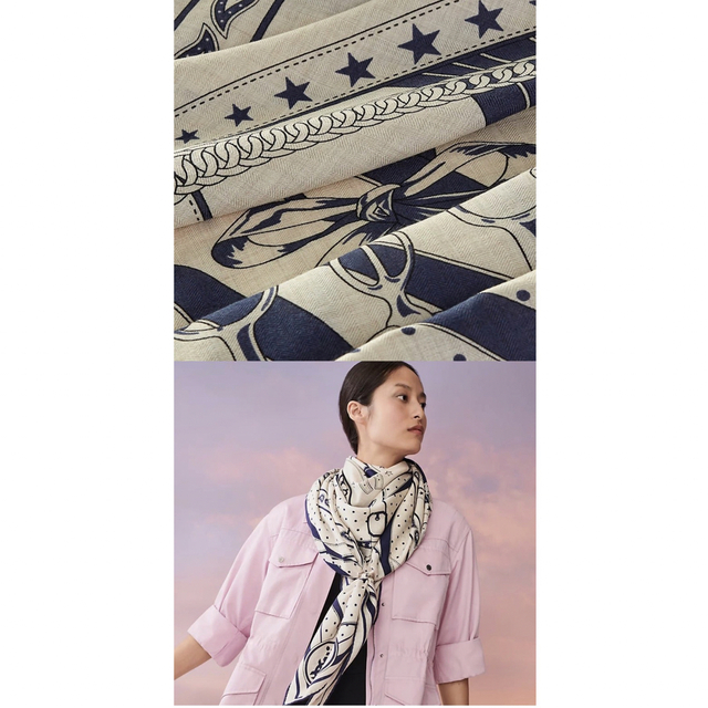 新品 エルメス HERMES 2023ss バンダナ カシシル 新品 エルメス HERMES 2023ss バンダナ カシシル
