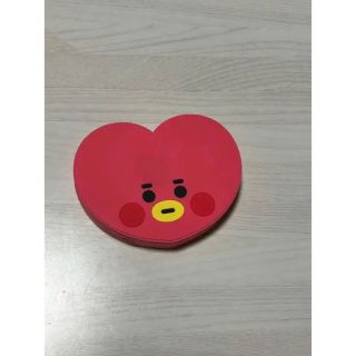 BT21 TATA モバイルバッテリー 無線充電器 ワイヤレスチャージャー(K-POP/アジア)