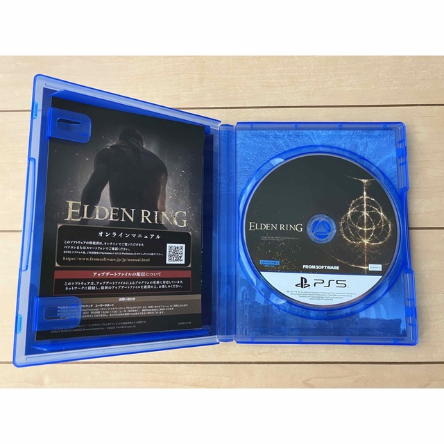 PlayStation(プレイステーション)のELDEN RING PS5 エンタメ/ホビーのゲームソフト/ゲーム機本体(家庭用ゲームソフト)の商品写真