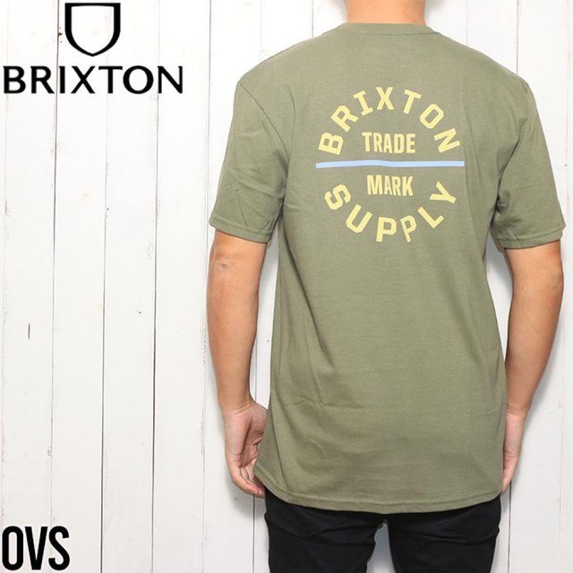 【送料無料】　BRIXTON 半袖Tシャツ