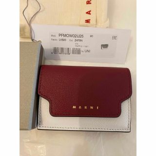 美品♡ MARNI トリフォールド ミニ財布 ウォレット バイカラー