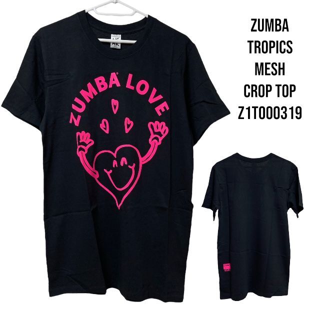 Zumba ズンバ XS/S Z3T000104 ラブTシャツ