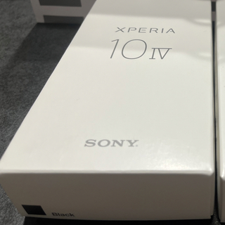 Xperia - 【新品未使用】Xperia 10IV ブラック
