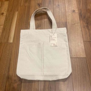 ムジルシリョウヒン(MUJI (無印良品))の無印良品　帆布　縦型　マイトートバッグ(トートバッグ)