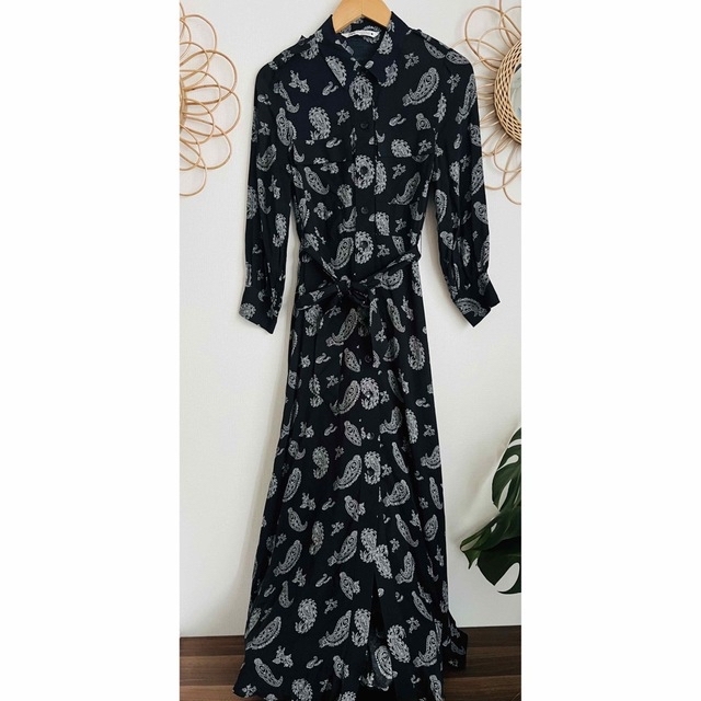 ZARA - 美品 ZARA ザラ ロングワンピース ワンピース シャツ ZARA - 美品 ZARA ザラ ロングワンピース ワンピース シャツ