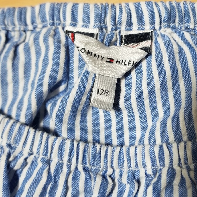 TOMMY HILFIGER(トミーヒルフィガー)の半袖フリルシャツ キッズ/ベビー/マタニティのキッズ服女の子用(90cm~)(Tシャツ/カットソー)の商品写真