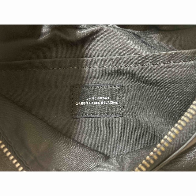 UNITED ARROWS green label relaxing(ユナイテッドアローズグリーンレーベルリラクシング)のユナイテッドアローズ　グリーンレーベルリラクシング　レザーボディーバッグ メンズのバッグ(ボディーバッグ)の商品写真