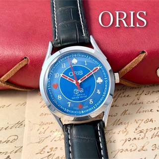 オリス ORIS 7546 トリプルカレンダー ムーンフェイズ 自動巻き メンズ _741455