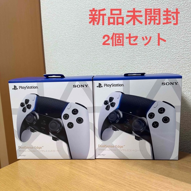 SONY - PS5 DualSense Edge ワイヤレスコントローラー 2個セットの通販 ...