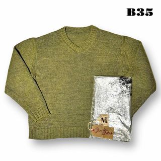 TENDERLOIN テンダーロイン 13AW T-SWEATER D ウール ニット セーター トナカイ ネイビー系 M