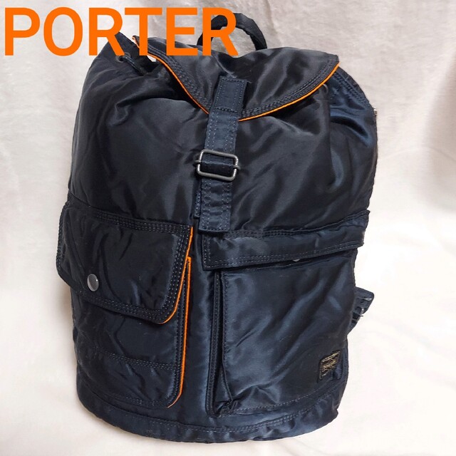 極美品✨PORTER　ポーター　タンカー　リュック　バックパック　黒