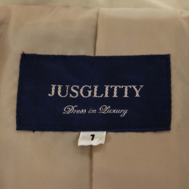 JUSGLITTY(ジャスグリッティー)のジャスグリッティー 18AW フード付ブルゾン マウンテンパーカー 2way レディースのジャケット/アウター(ブルゾン)の商品写真