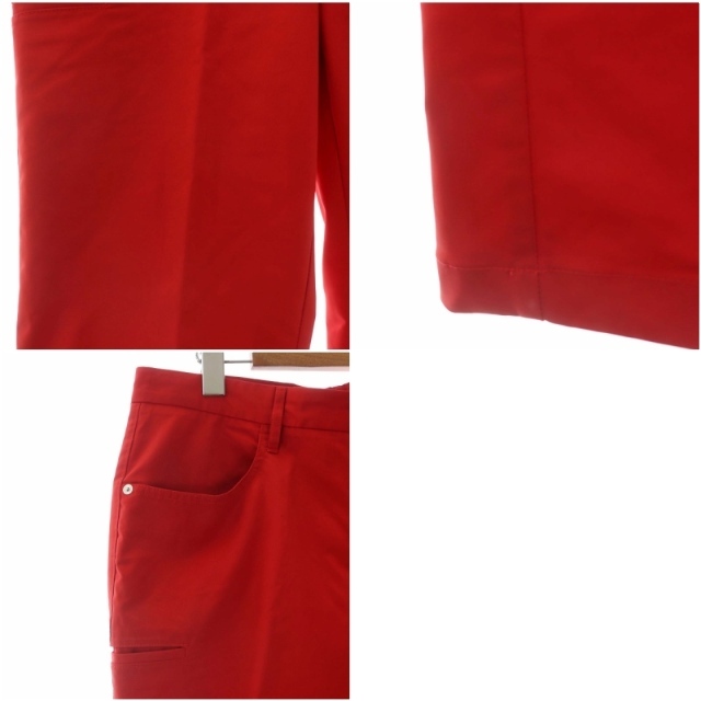 Orobianco(オロビアンコ)のオロビアンコ パンツ ストレート ジッパーフライ センタープレス 46 赤 メンズのパンツ(スラックス)の商品写真