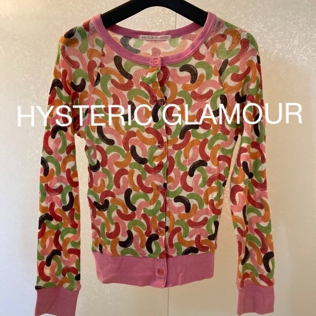 HYSTERIC GLAMOUR(ヒステリックグラマー)のヒステリックグラマー　カーディガン レディースのトップス(カーディガン)の商品写真