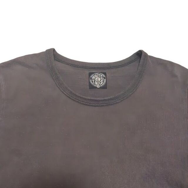 Waste(twice)(ウェストトゥワイス)のWASTE TWICE ウエスト トゥワイス Tシャツ プレーン サイズ3 メンズのトップス(Tシャツ/カットソー(半袖/袖なし))の商品写真